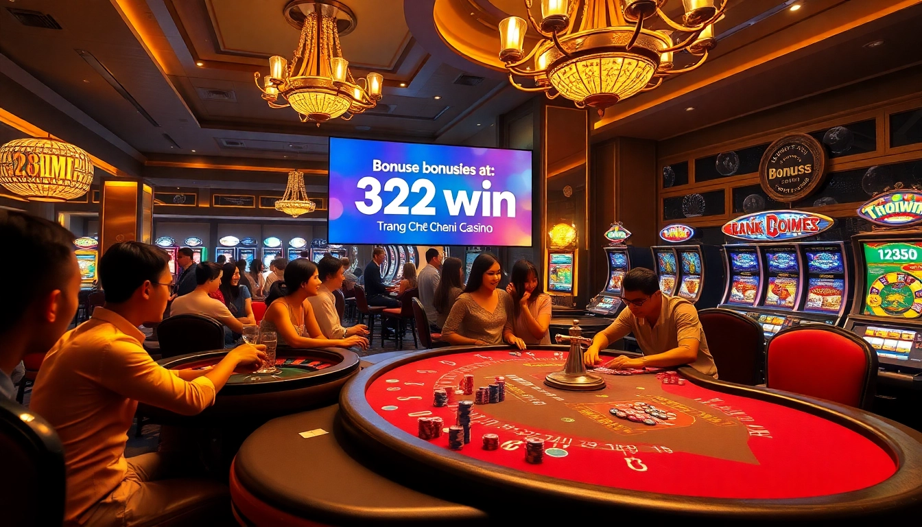 Players winning at a poker table during vibrant gameplay at Trang Chủ 32win casino.